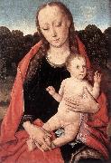 BOUTS, Dieric the Elder The Virgin and Child dfg painting